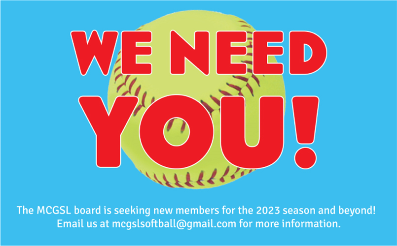 MCGSL needs you!